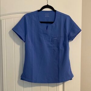 Jaanuu Blue Fitted Short Sleeve Tee